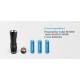 Kit Mini lampe torche EDC rechargeable 550 lumens Xtar WK16 + Chargeur + Batterie