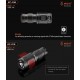 NITEYE EC-R16 - Mini Lampe torche rechargeable ultra puissante 750 lumens