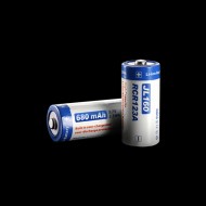 Batterie Li-ion RCR123A Niteye Jetbeam 680mAh rechargeable