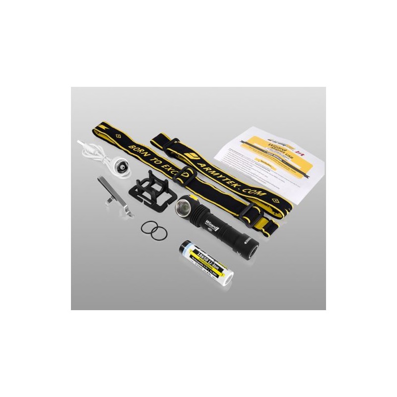 KIT ULTRA TRAIL Lampe Frontale Armytek Wizard Magnet USB XP-L - 1120/1 –  NYCTALOPE