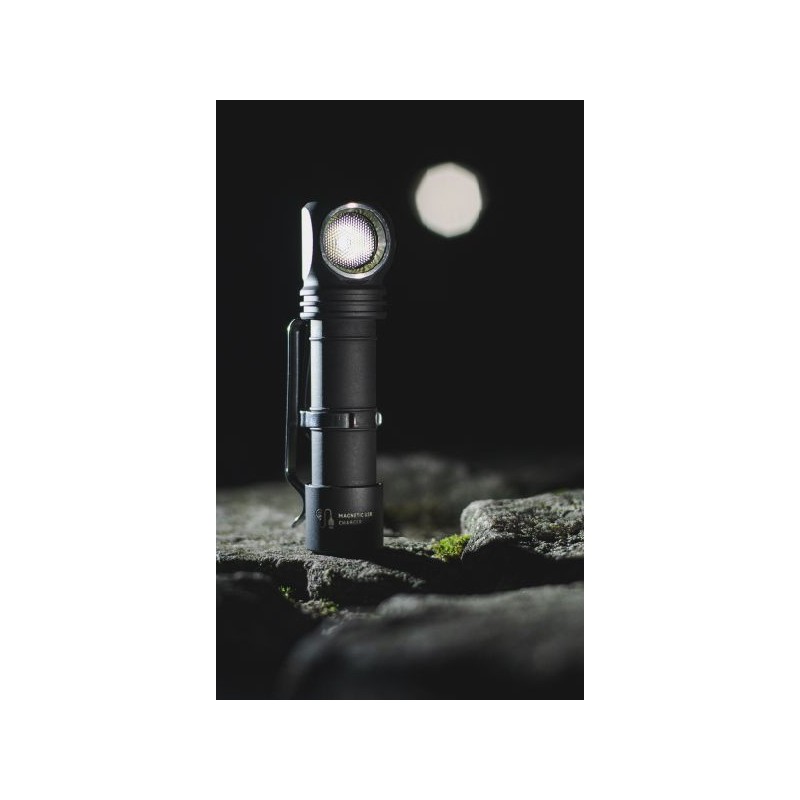 Lampe torche frontale Armytek Wizard C2 Magnet USB / WR (Lumière