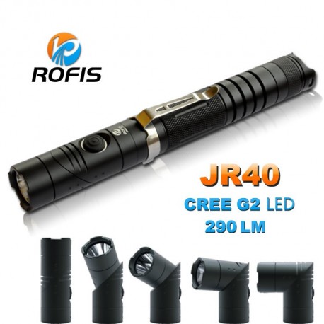 Lampe torche transformable Rofis JR40 - 290 lumens