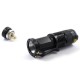 Lampe torche LED CREE® Q5 - 200 Lumen - Noire