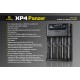 Xtar XP4 - Chargeur intelligent 4 batteries Li-ion / Ni-MH 