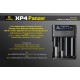 Xtar XP4 - Chargeur intelligent 4 batteries Li-ion / Ni-MH 