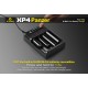 Xtar XP4 - Chargeur intelligent 4 batteries Li-ion / Ni-MH 