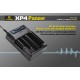 Xtar XP4 - Chargeur intelligent 4 batteries Li-ion / Ni-MH 