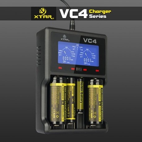 Chargeur Accu VC4 XTAR USB