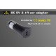 Adaptateur USB voiture pour chargeur Xtar VC4