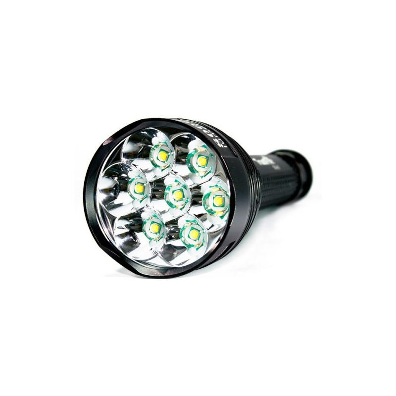 Lampe torche LED super puissante 8000 lumens